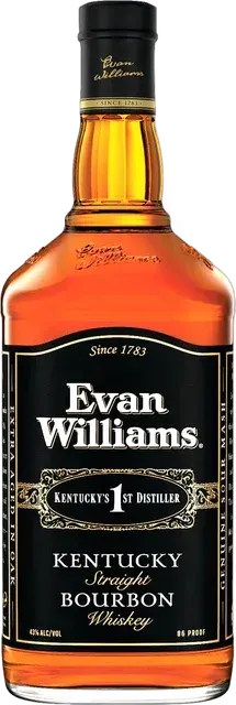 Evan Williams Black Label Bourbon