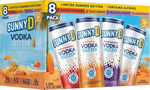 Sunny D Summer Edition Seltzer