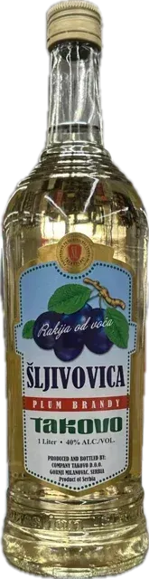 Takovo Prirodna Plum Brandy