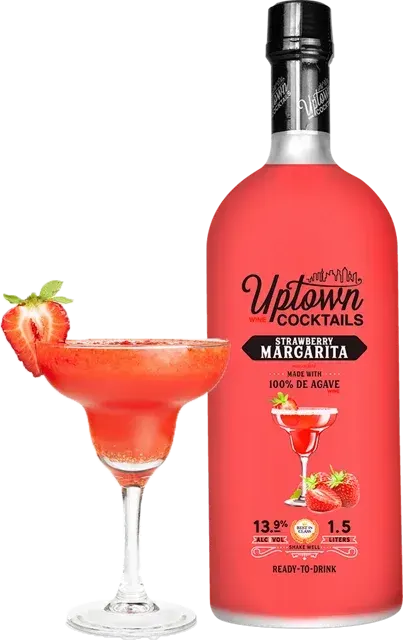 Uptown Cocktail Strawberry Margarita