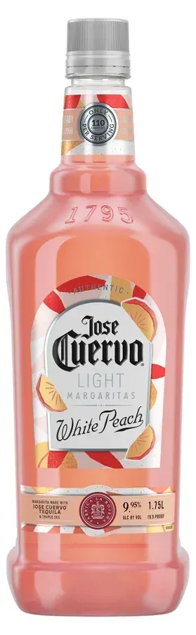 Cuervo Authentic Margarita White Peach Light