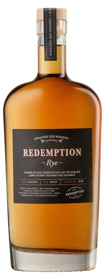 Redemption Rye 92 Whisky