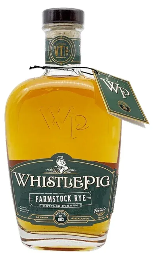 Whistlepig Rye Farmstock