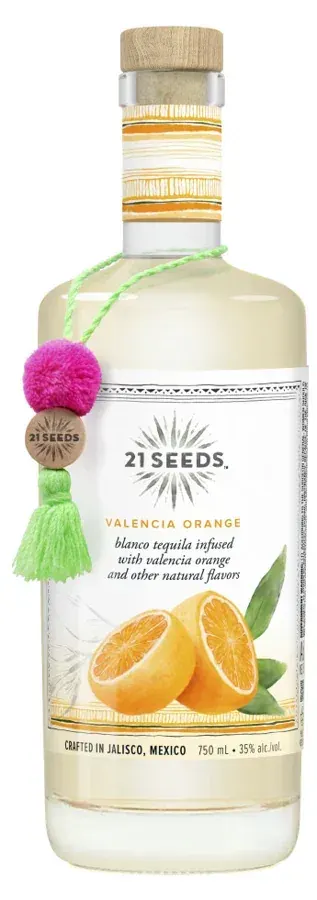 21 Seeds Tequila Cucumber Valencia Orange