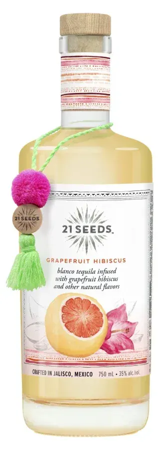 21 Seeds Tequila Cucumber Grapefruit Hibiscus