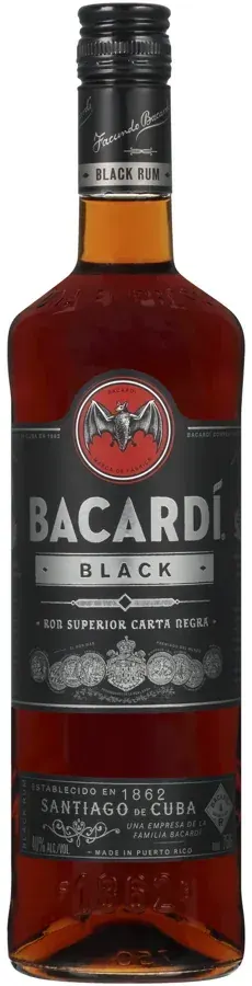 Bacardi Rum Black 80