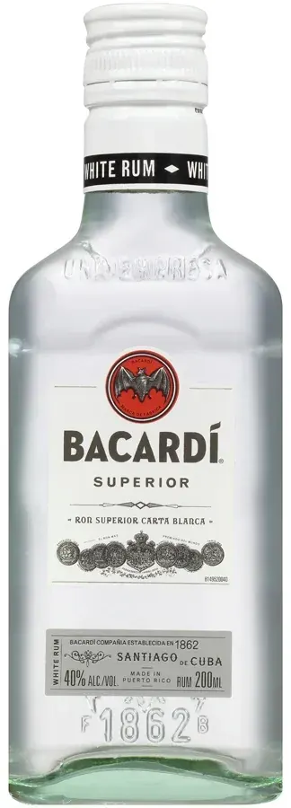 Bacardi Rum Superior White 80