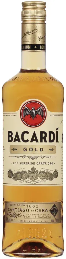 Bacardi Rum Gold 80