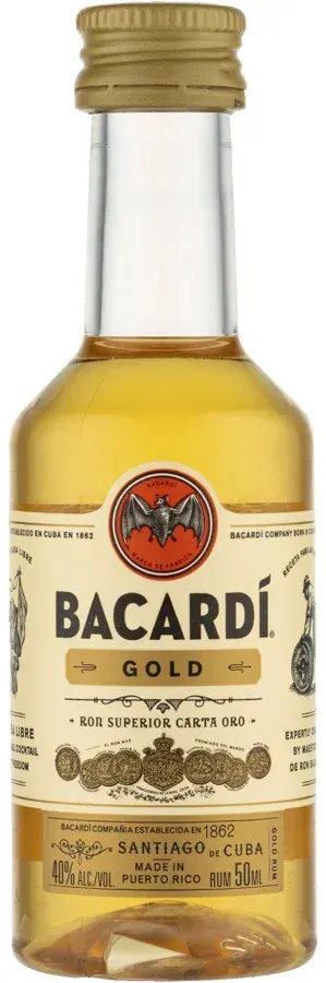 Bacardi Rum Gold 80