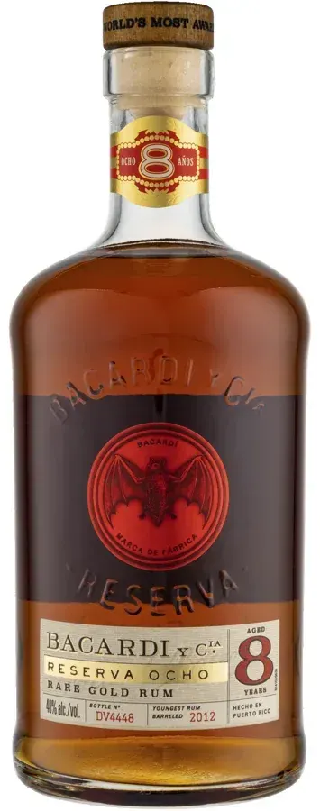 Bacardi Rum 8 Gran Reserve 80