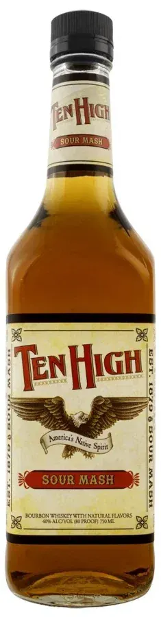 Ten High Bourbon 80