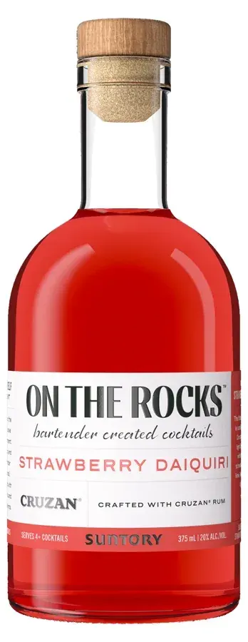 On The Rocks Cruzan Strawberry Daiquiri