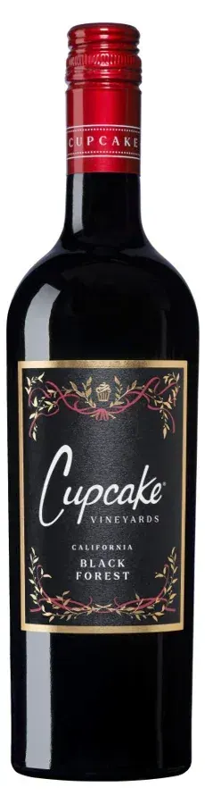 Cupcake Black Forest Red