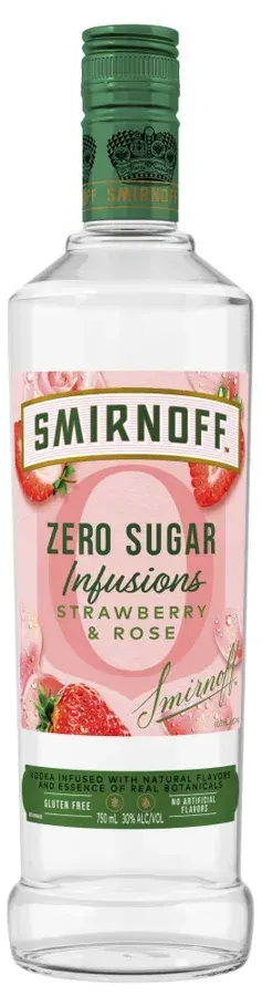 Smirnoff Vod80zero Strwrose