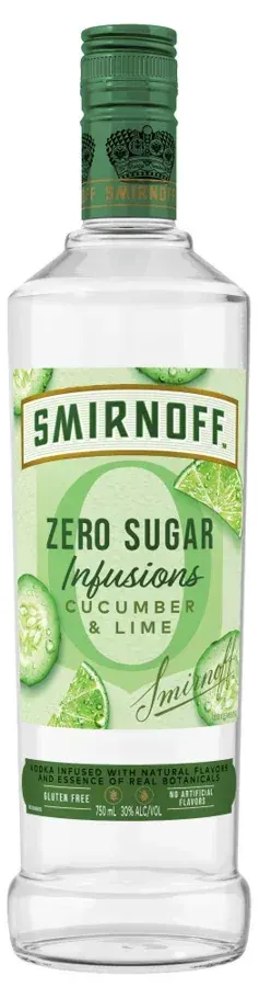 Smirnoff Vodka 80 Zero Cuclime