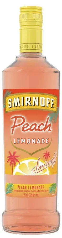 Smirnoff Vodka Peach Lemondae