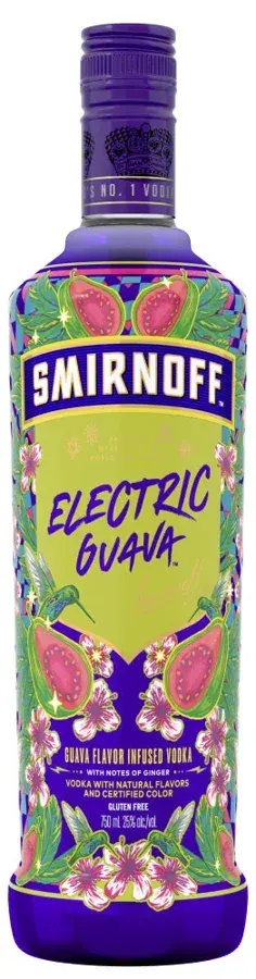 Smirnoff Vodka Electric Guava Infused