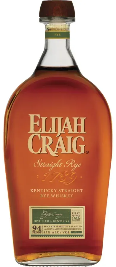 Elijah Craig Straight Rye 94