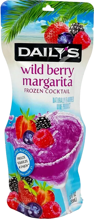 Dailys Frozen Wild Berry Margarita